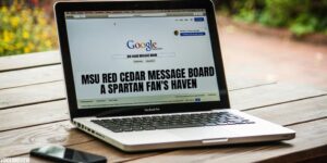 red cedar message board